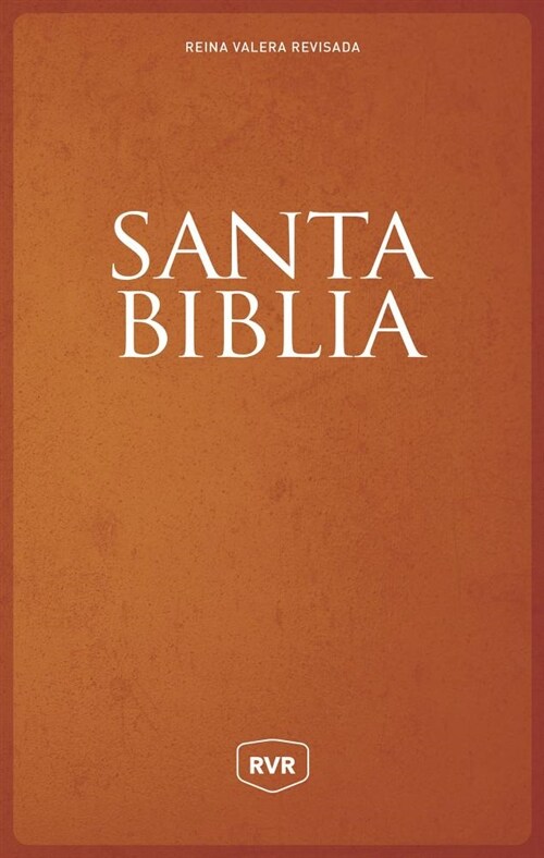 Santa Biblia Reina Valera Revisada Rvr, Letra Extra Grande, Tama? Manual, Letra Roja, Tapa Dura (Hardcover)