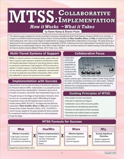 Mtss - Collaborative Implementation (Paperback)