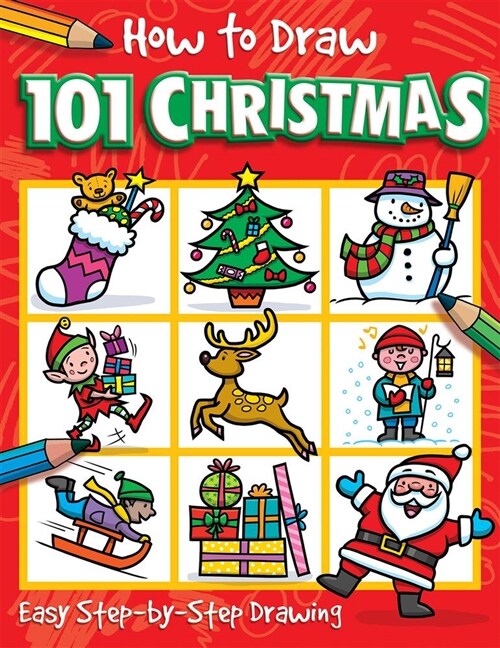 How to Draw 101 Christmas (Paperback)