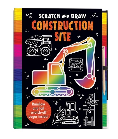 Scratch and Draw Construction Site (Spiral)
