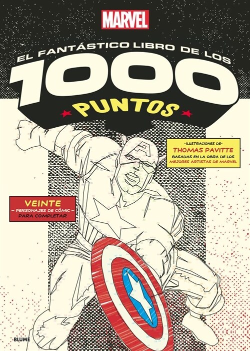 Marvel El Fant?tico Libro de Los 1000 Puntos (Paperback)