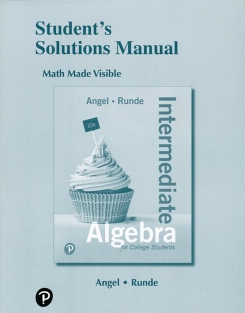 Student Solutions Manual for Intermediate Algebra for College Students (Paperback, 10)