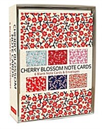 Cherry Blossom Note Cards: 12 Blank Note Cards & Envelopes (4 X 6 Inch Cards in a Box) (Novelty)