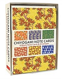 Chiyogami Note Cards: 12 Blank Note Cards & Envelopes (4 X 6 Inch Cards in a Box) (Novelty)