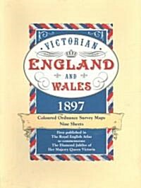 Victorian England and Wales 1897 Coloured Ordnance Survey Maps: All Nine Map Sheets: Slipcased (Hardcover)