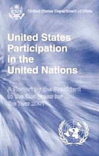 United States Participation in the United Nations (Paperback)
