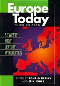 Europe Today (Paperback, 3rd)