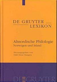 Altnordische Philologie (Hardcover)