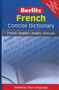 Berlitz Language: French Concise Dictionary : French-English : Anglais-Franethcais (Paperback)
