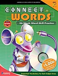 Connect With Words, Grade K (Paperback, CD-ROM)