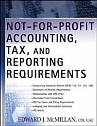 [중고] Not-Fot-Profit Accounting, Tax, and Reporting Requirements (Paperback)