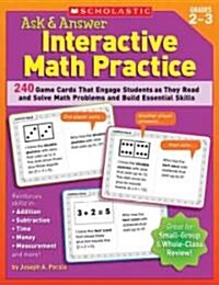 Ask & Answer Interactive Math Practice: Grades 2? (Paperback)