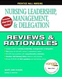 Pearson Reviews & Rationales: Nursing Leadership, Management and Delegation [With CDROM] (Paperback)
