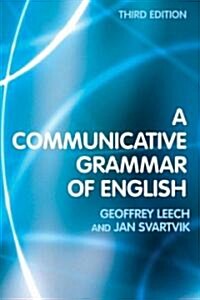 [중고] A Communicative Grammar of English (Paperback, 3 ed)