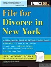 File for Divorce in New York (Paperback, 2, Revised)