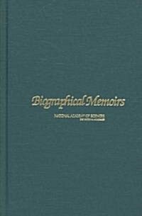 Biographical Memoirs: Volume 88 (Hardcover)