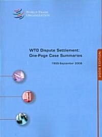 WTO Dispute Settlement (Paperback)