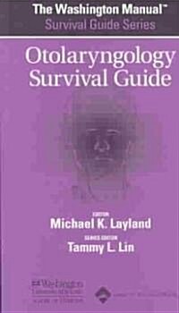 [중고] Washington Manual (R) Otolaryngology Survival Guide (Paperback)