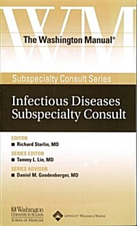 [중고] The Washington Manual Infectious Diseases Subspecialty Consult (Paperback)