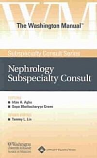 [중고] The Washington Manual Nephrology Subspecialty Consult (Paperback)