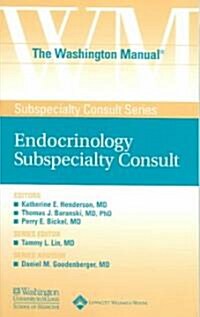 The Washington Manual Endocrinology Subspecialty Consult (Paperback)