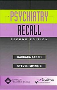 Psychiatry Recall (Paperback, 2nd)