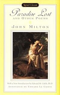 Paradise Lost and Other Poems (Paperback, Reissue)