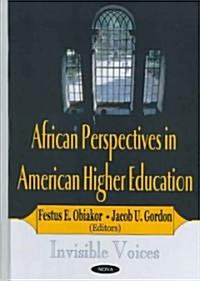 African Perspectives in American Higher Education (Paperback, UK)