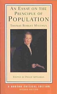 An Essay on the Principle of Population (Paperback, 2)