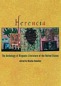 Herencia : The Anthology of Hispanic Literature of the United States (Paperback)