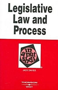 Legislative Law and Process in a Nutshell (Paperback, 3rd)
