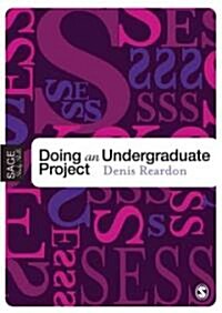 Doing Your Undergraduate Project (Paperback)