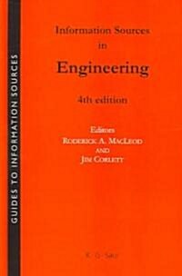 Information Sources in Engineering (Hardcover, 4, 4. Ausgabe)
