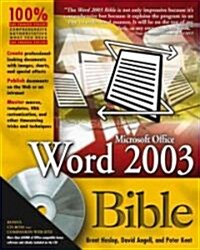 Word 2003 Bible (Paperback, CD-ROM)