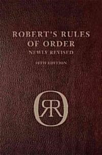 Roberts Rules of Order (Paperback, 10th, LEA, Deluxe)