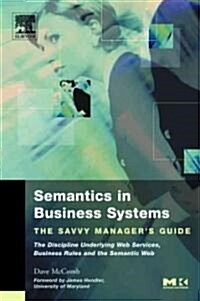 Semantics in Business Systems: The Savvy Managers Guide (Paperback)