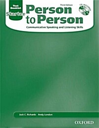 [중고] Person to Person, Third Edition Starter: Test Booklet (with Audio CD) (Package)