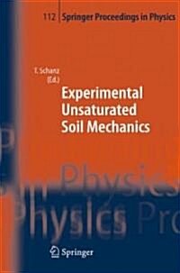 Experimental Unsaturated Soil Mechanics (Hardcover)