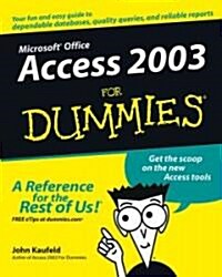 Access 2003 for Dummies (Paperback)