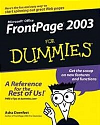 FrontPage 2003 for Dummies (Paperback)