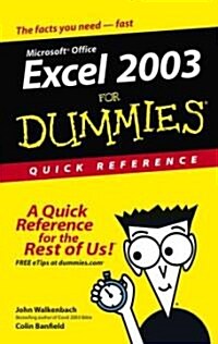 Excel 2003 for Dummies Quick Reference (Paperback)