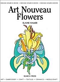 Art Nouveau Flowers (Paperback)