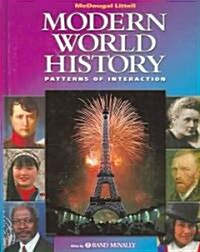 [중고] McDougal Littell World History: Patterns of Interaction: Student Edition Grades 9-12 Modern World History 2003 (Hardcover)