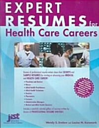 Expert Resumes for Health Care Careers (Paperback)
