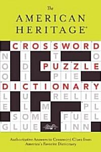 The American Heritage Crossword Puzzle Dictionary (Paperback)
