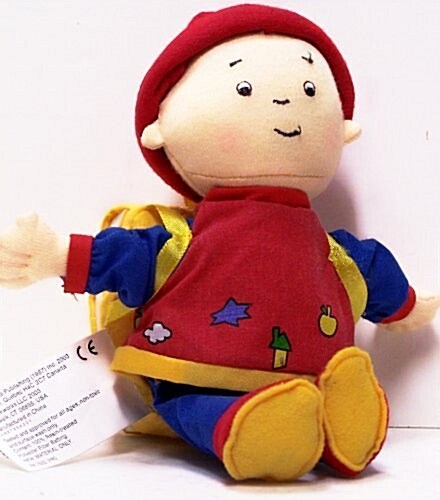 Caillou a Book in a Backpack (Hardcover, Toy)