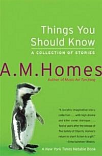 Things You Should Know: A Collection of Stories (Paperback)