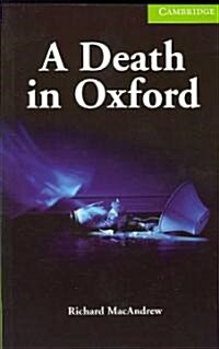 A Death in Oxford Starter/Beginner Book with Audio CD Pack [With CD] (Paperback)