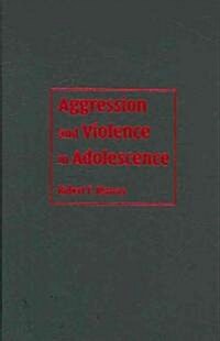 Aggression and Violence in Adolescence (Hardcover)