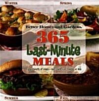 365 Last-Minute Meals (Hardcover, Spiral)